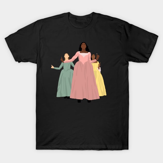 The Schuyler Sisters T-Shirt by mckhowdesign